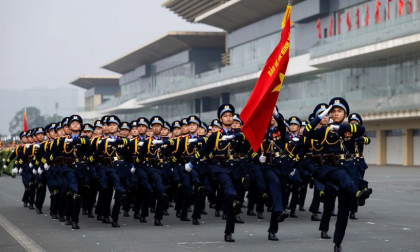 Lực lượng không quân Công an nhân dân. (Ảnh: NHƯ HOÀN)