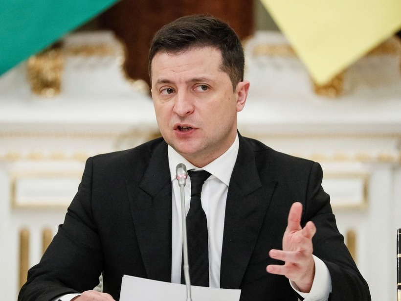 Tổng thống Ukraine Volodymyr Zelensky. Ảnh: Reuters