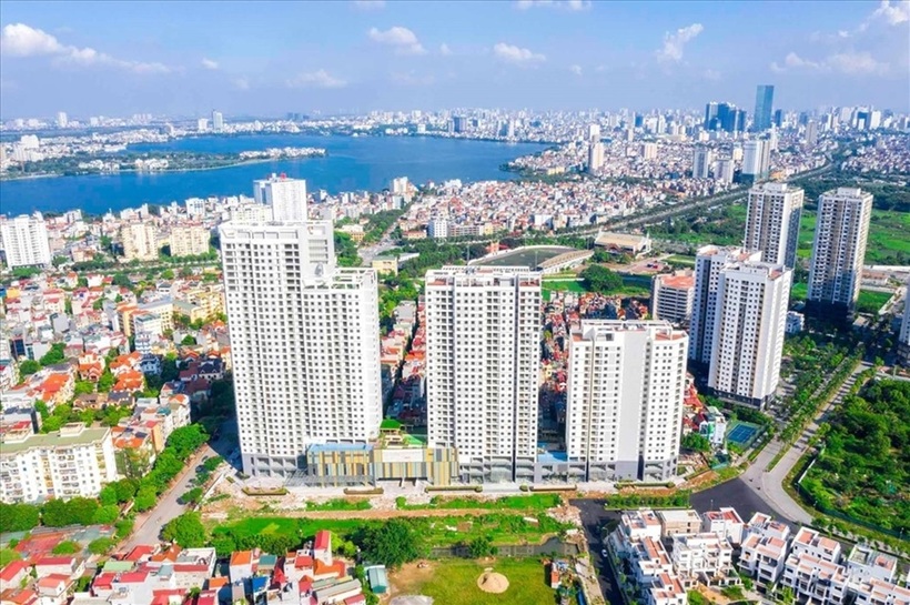 Gần 1400 doanh nghiệp bất động sản gia nhập thị trường. Ảnh minh họa.