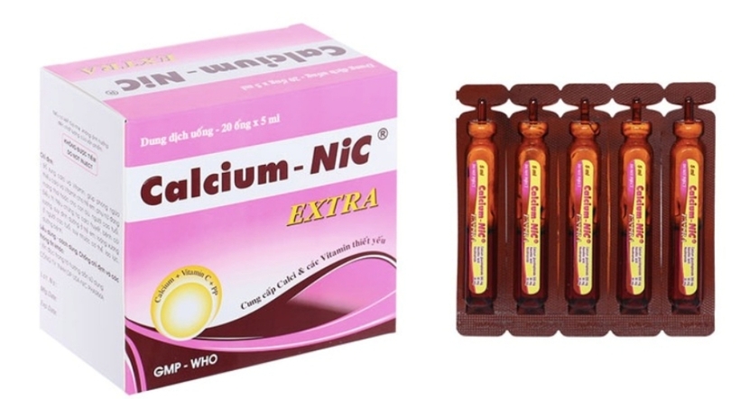 Một lô dung dịch uống Calcium-Nic extra vừa bị thu hồi. Ảnh: Sở Y tế Lào Cai/ VietNamNet