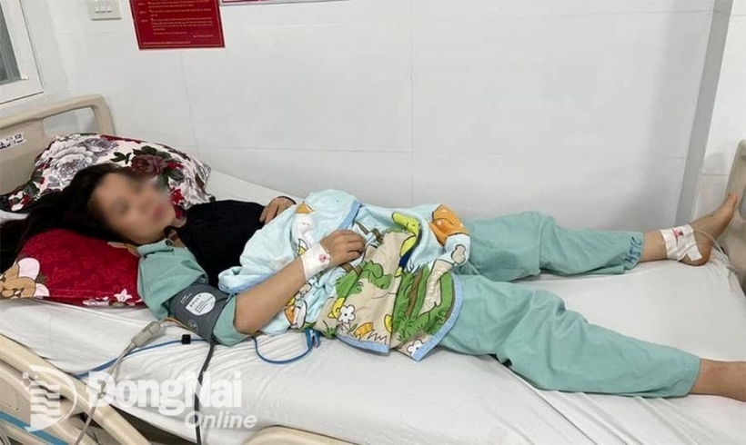 Sức khỏe bệnh nhân đã ổn định sau 4 ngày lọc máu, tiếp tục được theo dõi tại bệnh viện. Ảnh: Báo Đồng Nai