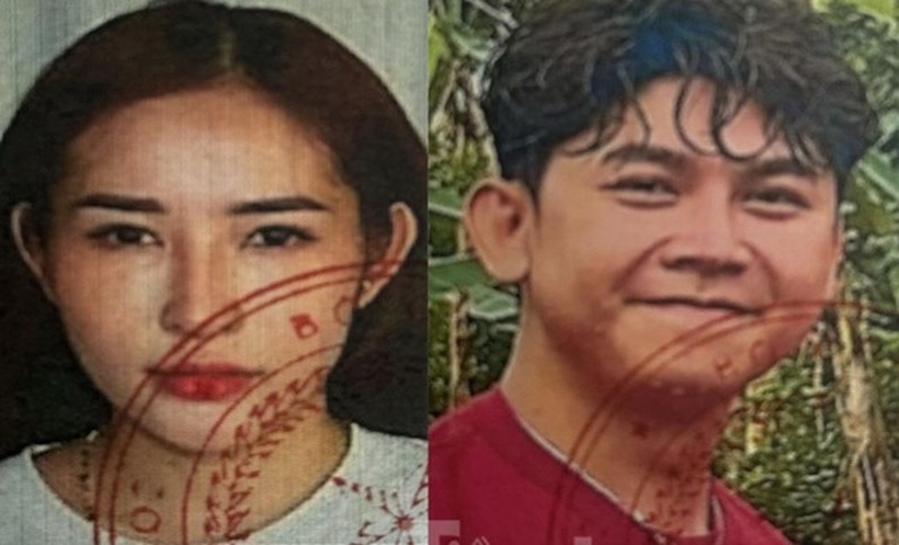 Trần Thị Ngọc My và Đàm Lê Duy. Ảnh: Bộ Công an.
