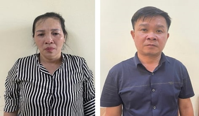 2 đối tượng Nguyễn Thị Hồng và Nguyễn Ngọc Tuấn.