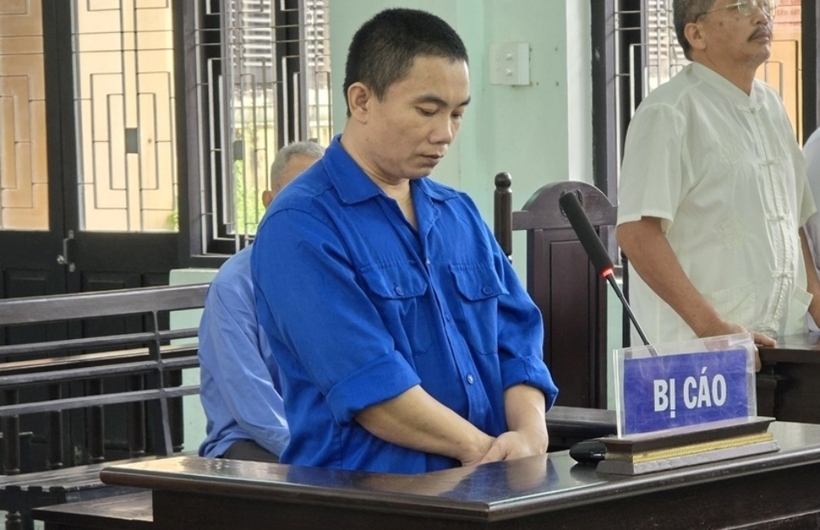 Bị cáo Lê Phương Nam trước tòa. Ảnh: Báo Thừa Thiên Huế