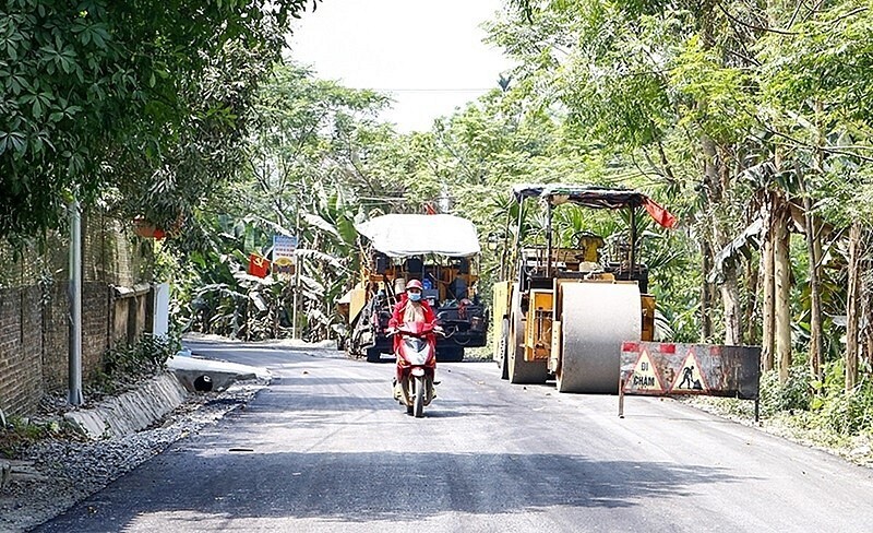 Huyện Thanh Ba xây dựng kết cấu hạ tầng các công trình