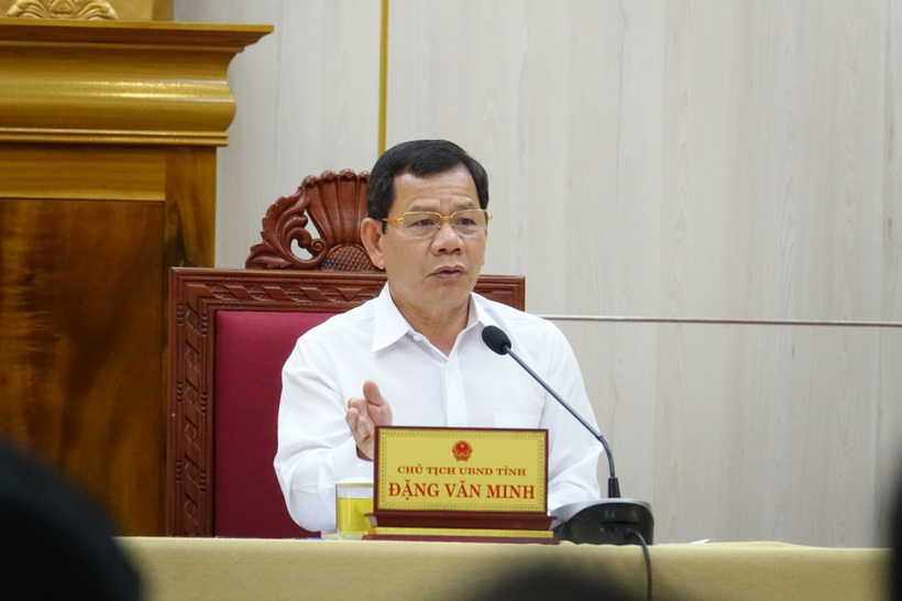 Ông Đặng Văn Minh bị bãi nhiệm chức vụ chủ tịch UBND tỉnh Quảng Ngãi. (Ảnh: Tuổi trẻ)