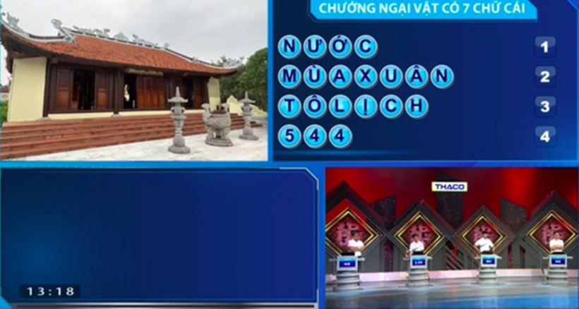 Minh Khôi giải mã chính xác ẩn số cần tìm là "Vạn Xuân".