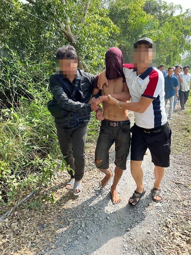 Nguyễn Thanh Tâm thời điểm bị bắt giữ. Ảnh: Vietnamnet