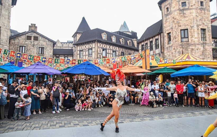 Nghệ sỹ nước ngoài biểu diễn tại Sun World Ba Na Hills, Đà Nẵng