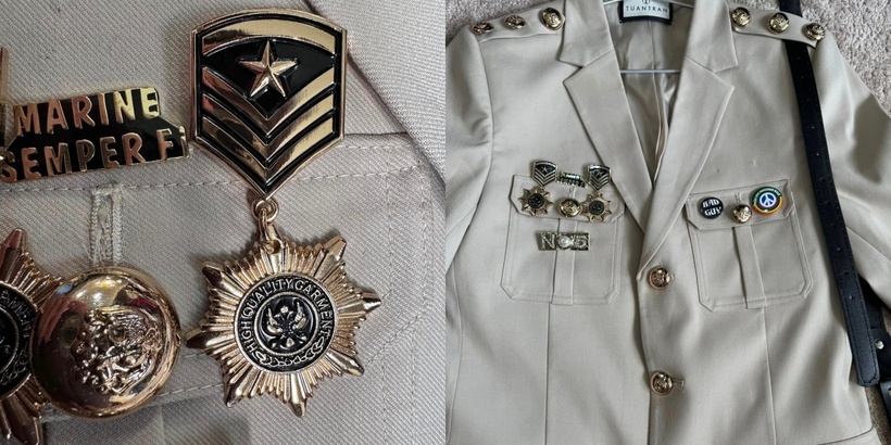 Cận cảnh chiếc áo biểu diễn "lạ" của ca sĩ Đàm Vĩnh Hưng