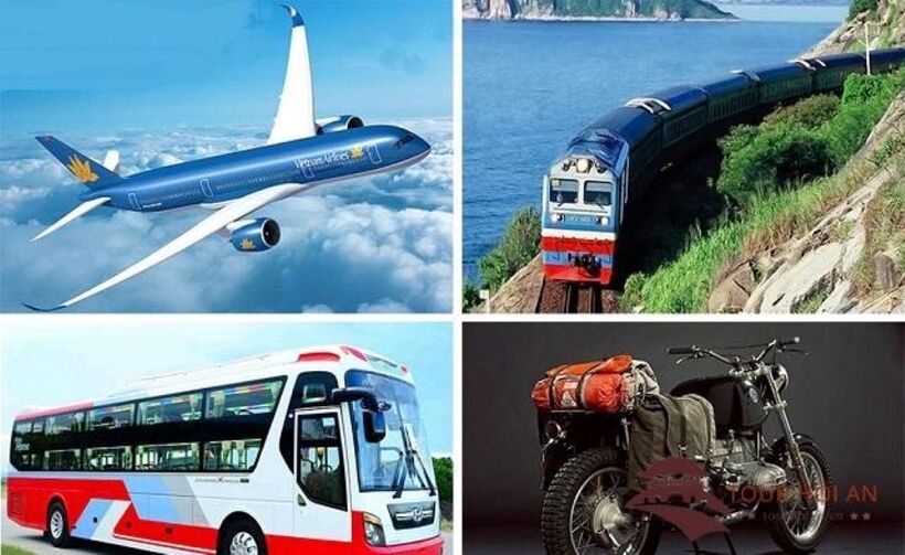 Lựa chọn phương tiện di chuyển đa dạng.