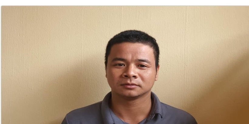 Đối tượng Lộc Văn Giang. (Ảnh công an Bắc Cạn)