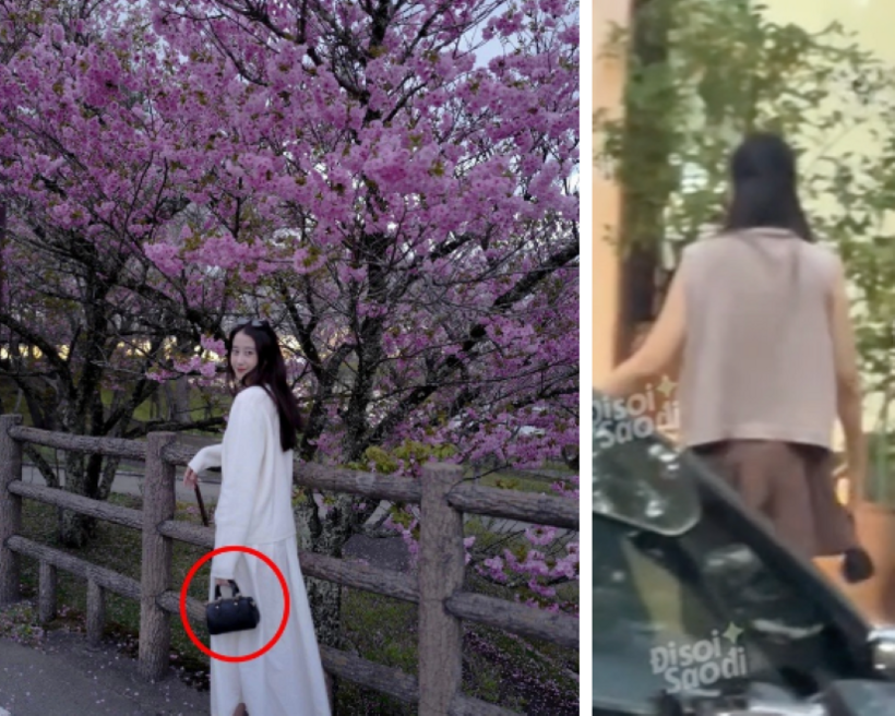 Đến chiếc túi xách cô nàng hay dùng thời gian gần đây đều trùng khớp với nhân vật trong clip.