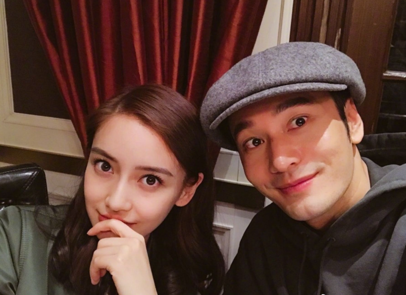 Huỳnh Hiểu Minh và Angelababy khi còn bên nhau.