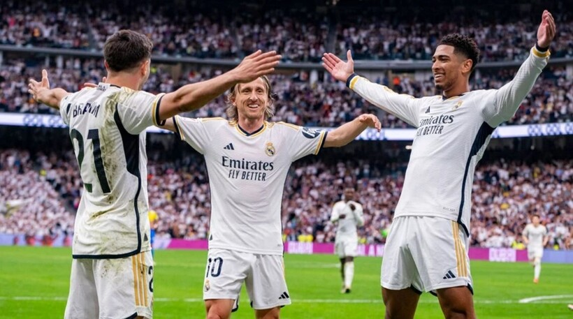 Ở mùa giải La Liga năm nay, Real Madrid chỉ thua 1 trận, sau 34 trận đã chơi. Ảnh: Getty