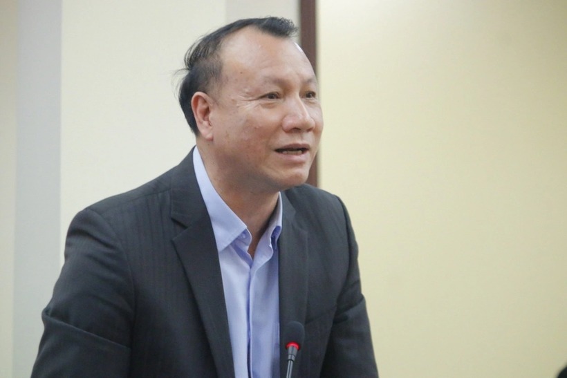 PGS.TS Nguyễn Đức Sơn giữ chức vụ Hiệu trưởng Trường Đại học Sư phạm Hà Nội nhiệm kỳ 2020-2025. Ảnh: Dân Trí