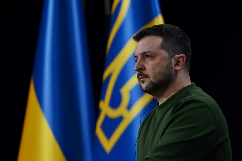 Tổng thống Ukraine Volodymyr Zelensky. Ảnh: Kyiv Independent