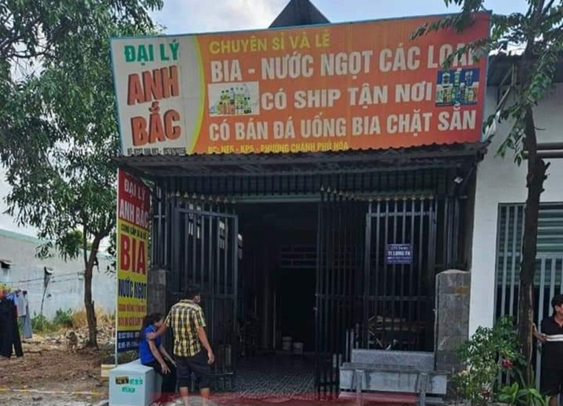 Căn nhà nơi xảy ra vụ 2 vợ chồng chết cháy. Ảnh: Công an Nhân dân