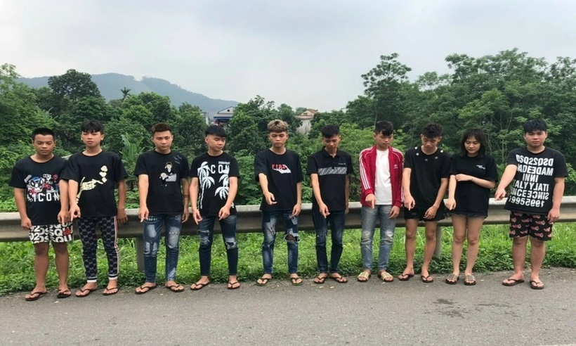 Các đối tượng trong vụ việc. (Ảnh công an cung cấp)