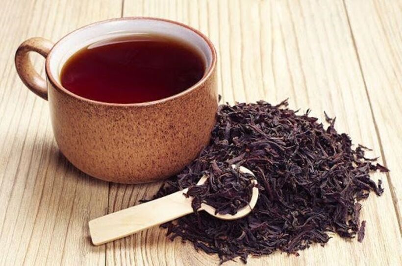 Trà đặc ảnh hường đến thận.