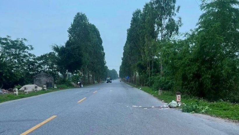 Khu vực xảy ra vụ tai nạn. Ảnh: Báo Giao thông.