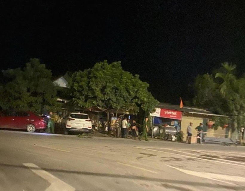 Hiện trường vụ án mạng. Ảnh: Công an Đà Nẵng