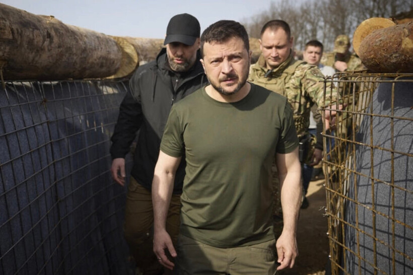 Tổng thống Ukrainel. Ảnh: France24