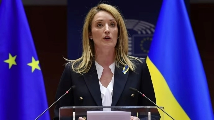 Chủ tịch Nghị viện Châu Âu Roberta Metsola. Ảnh: Pravda