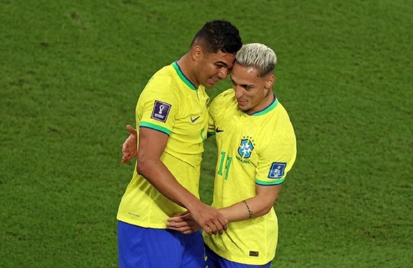 Casemiro và Antony đều bị loại khỏi danh sách tập trung đội tuyển quốc gia
