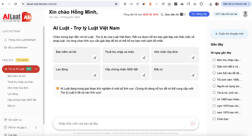 AI LUẬT - Bước tiến mới về ứng dụng AI trong lĩnh vực pháp luật - 2