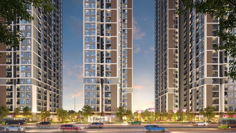 TC3 - The Canopy Harmony được đánh giá là toà tháp có vị trí đẹp nhất phân khu khi sở hữu 2 mặt tiền, kế cận những phân khu cao cấp nhất Vinhomes Smart City.