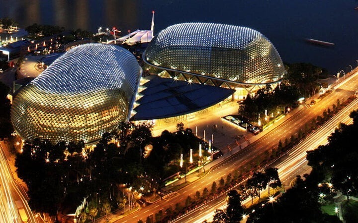 Nhà hát Esplanade tại Singarpore.