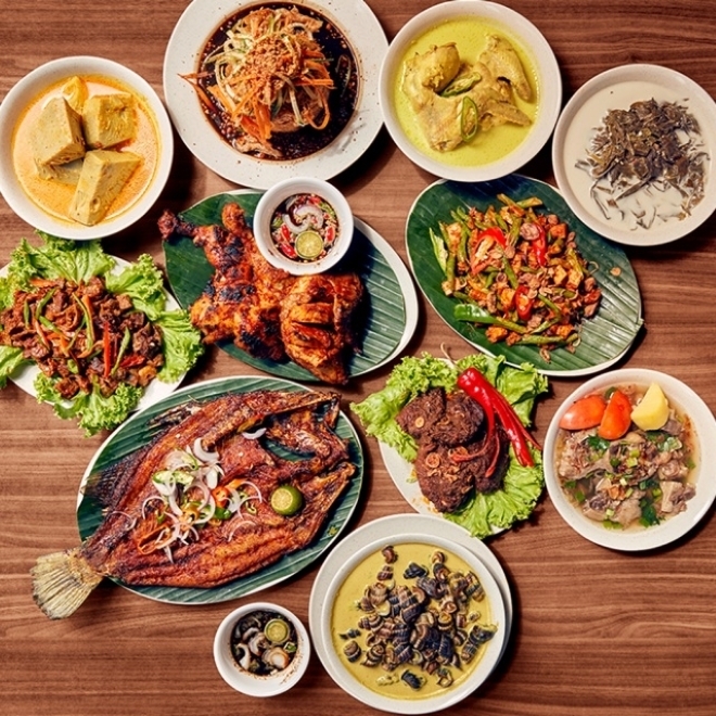 Độc đáo ẩm thực Singapore.