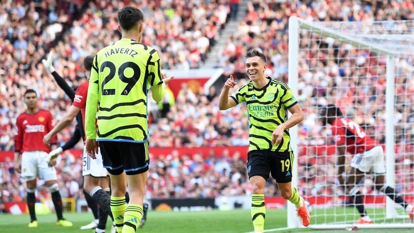Arsenal có được chiến thắng quan trọng 1-0 trước MU. Ảnh: Getty Images.