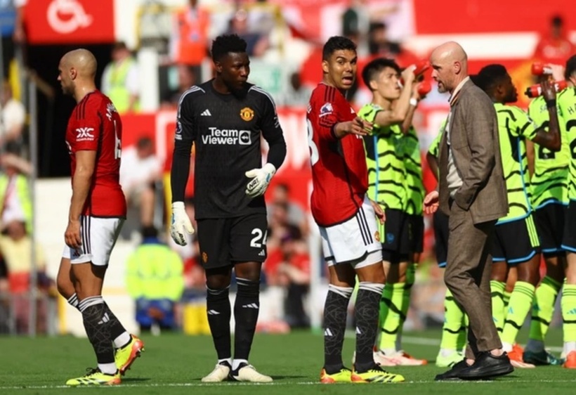 Man Utd chạm mốc tệ nhất 53 năm. Ảnh: Reuters.
