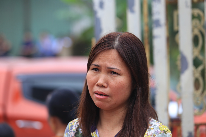 Chị Hương kể lại sự việc