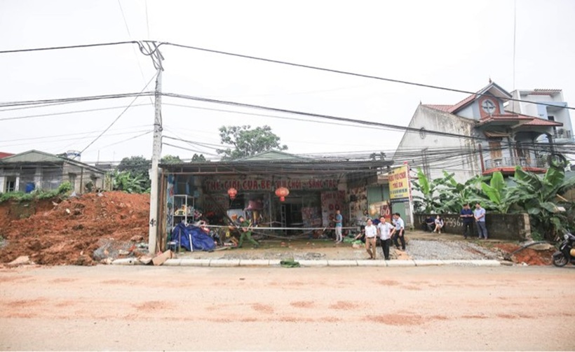 Toàn cảnh khu vui chơi xảy ra vụ việc.