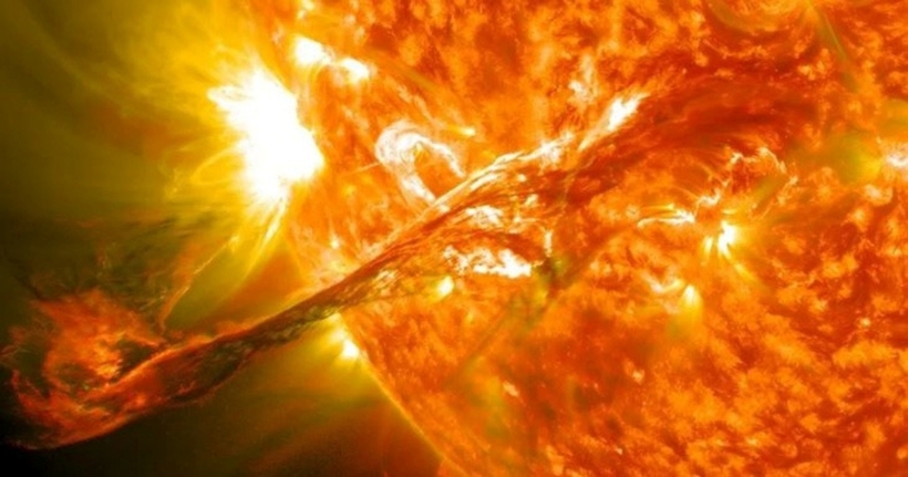 Trái Đất sẽ tiếp tục hứng chịu một cơn bão Mặt Trời vào 19/5. Ảnh minh họa: NASA/GFSC/SDO