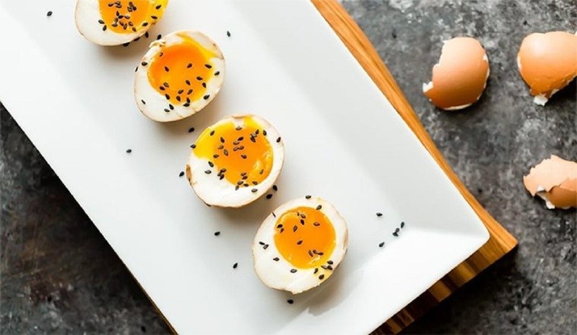 Trứng lòng đào chứa nhiều protein, vitamin.