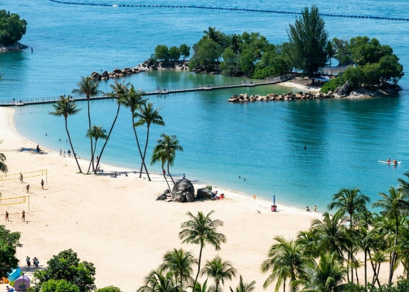 Sentosa Beach- Singapore.