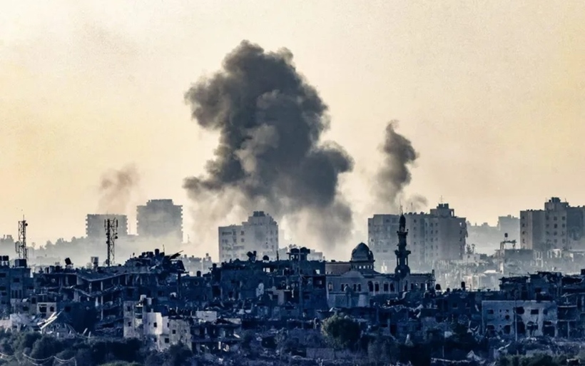 Chiến sự Gaza. Ảnh:AFP.