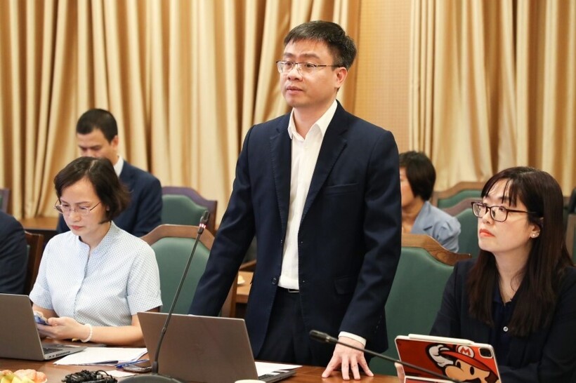 Ông Nguyễn Đức Trung - Phó Cục trưởng Cục phát triển doanh nghiệp kiêm Giám đốc Ban quản lý Dự án