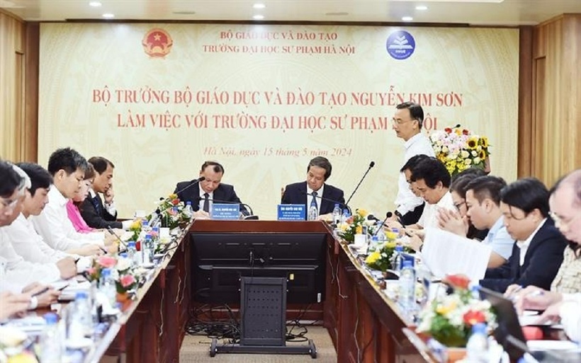 Toàn cảnh buổi làm việc. Ảnh: MOET