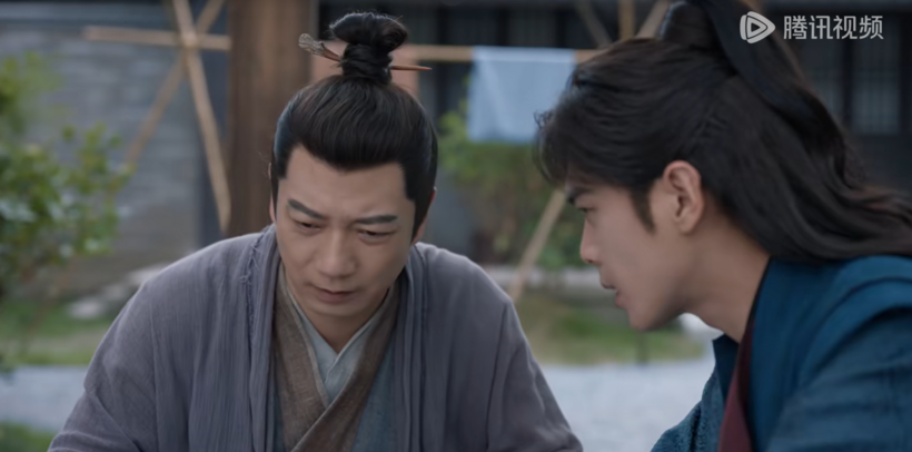 Vương Khởi Niên và Phạm Nhàn bàn chuyện về tửu lâu Baoyue.