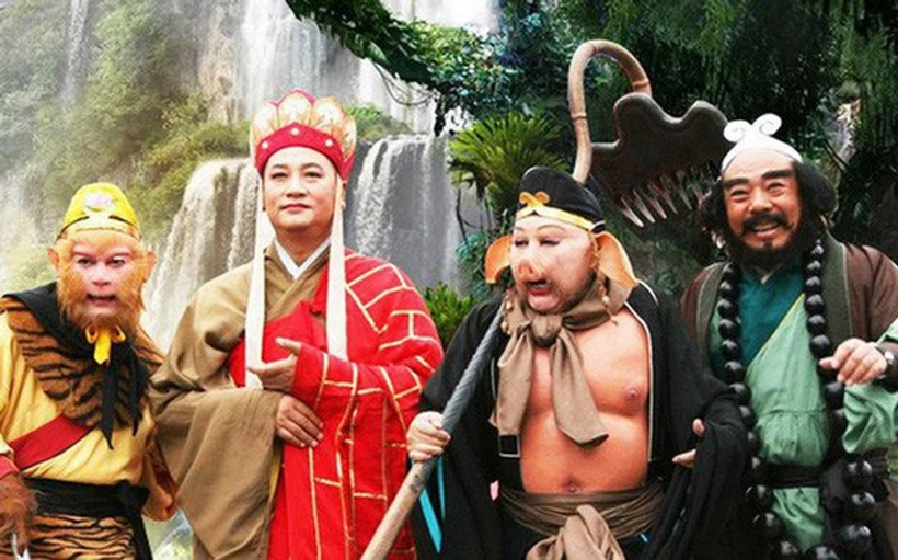 Đường Tăng cùng các đồ đệ trong Tây Du Ký.