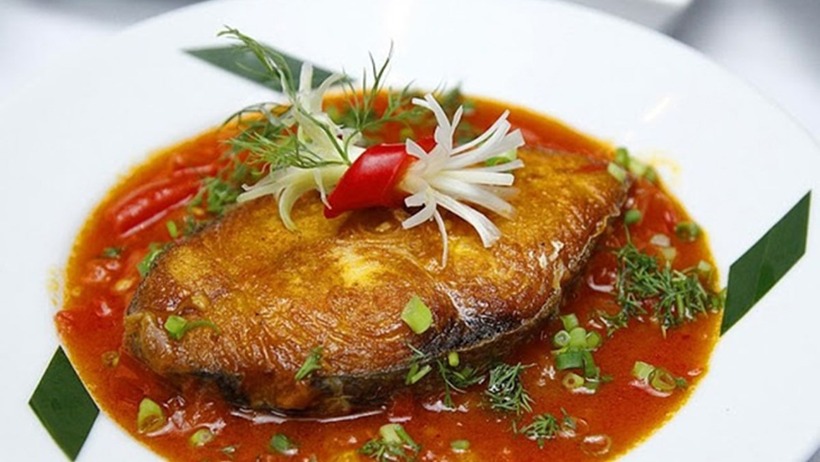 á thu sốt cà chua là món ăn đơn giản, dễ làm nhưng lại vô cùng hấp dẫn