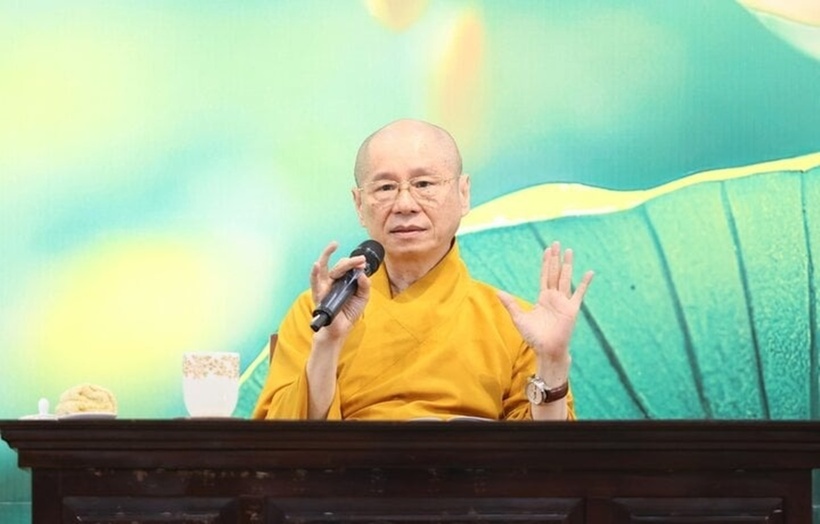 Thượng tọa Thích Chân Quang. (Ảnh: Facebook Thiền tôn Phật Quang)