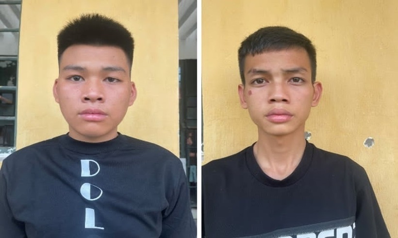 2 đối tượng bị cơ quan công an huyện Mê Linh khởi tố.