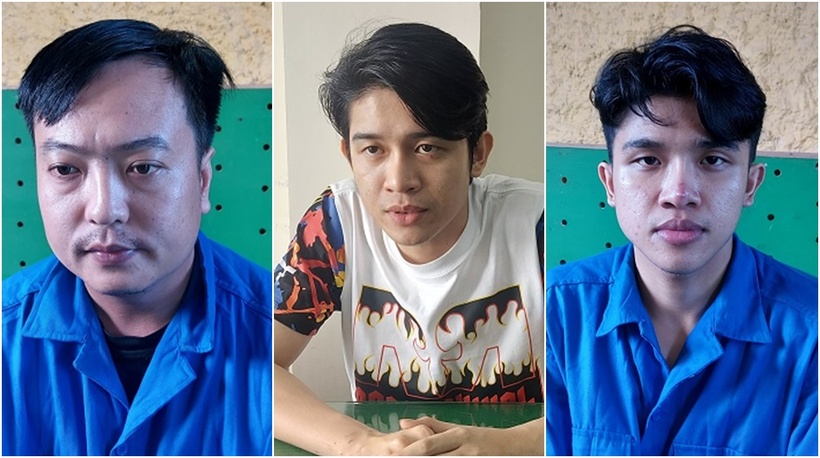 Các đối tượng trong đường dây đánh bạc. (Ảnh: Công an)