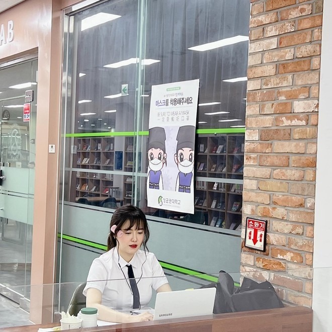 Goo Hye Sun theo đuổi việc học tập nhiều năm. Ảnh: Instagram